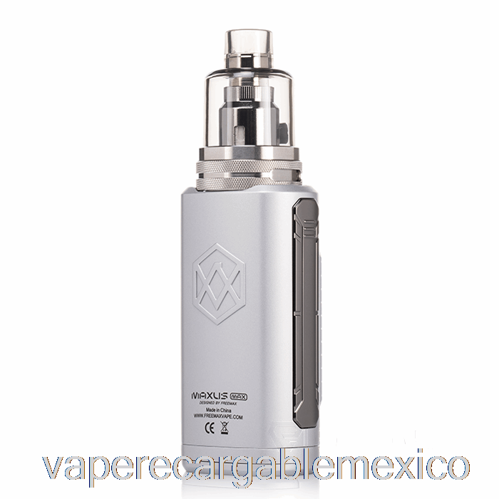 Vaporizador Recargable Freemax Maxus Max 168w Kit De Inicio Plateado